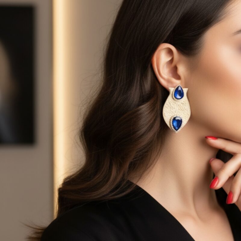 گوشواره پاپیه ماشه