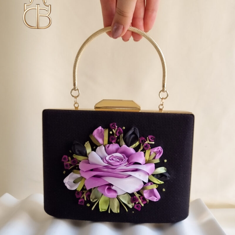 کیف کلاچ flower