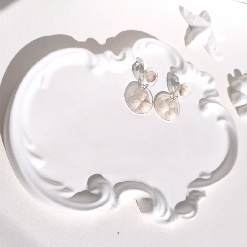 گوشواره دست‌ساز صدفی ۲🦪🐚