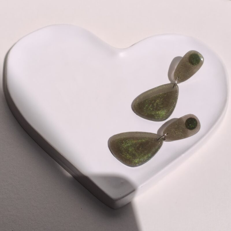 گوشواره مینیمال خرم 💚