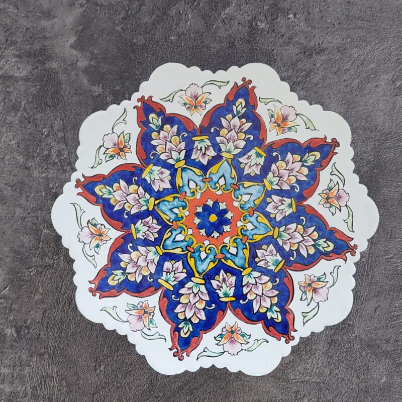 دیوارکوب میناکاری مدل ستاره