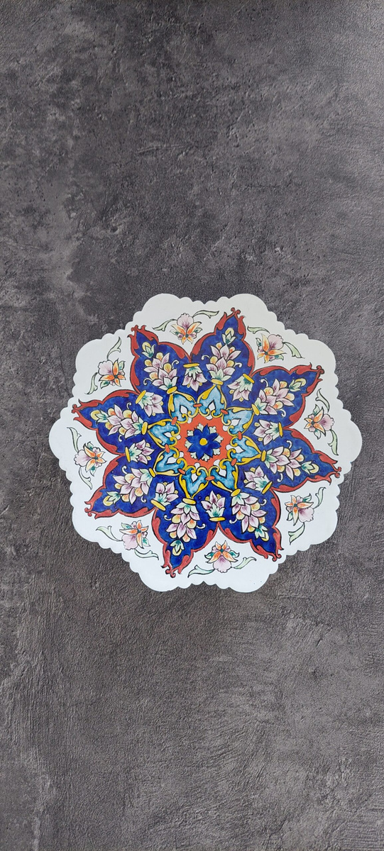 دیوارکوب میناکاری مدل ستاره
